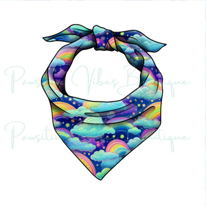 Neon Rainbows Bandana