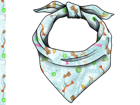 Pup Toys Name Bandana