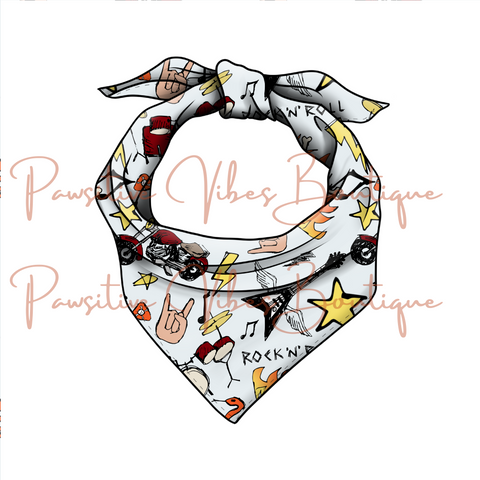 Rock and Roll Vibes Bandana