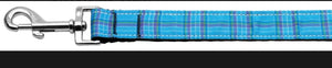 Blue Plaid Collar