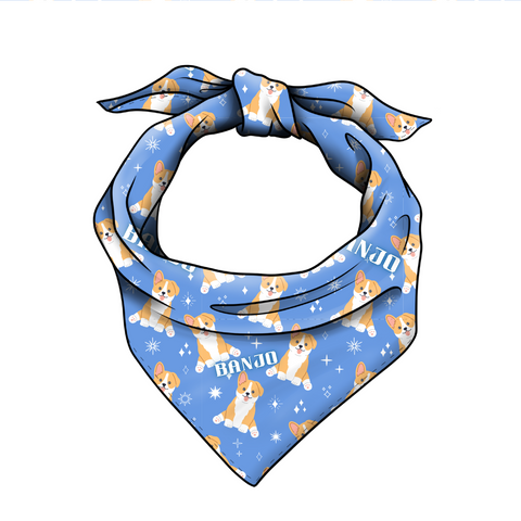 Cute Pup Name Bandana